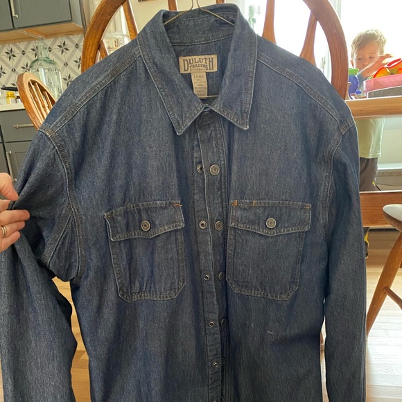 Duluth Trading Co Other - Duluth Jean jacket, fleece lined